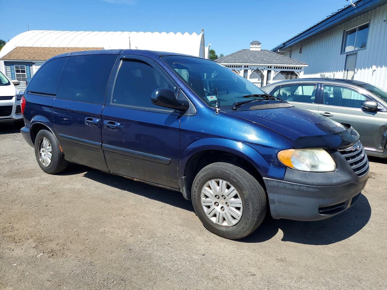 2006 Chrysler Town & Country Blue vin: 1A4GP45R26B537355