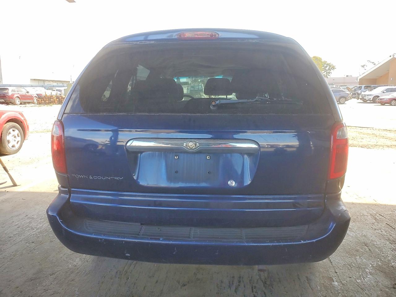 2006 Chrysler Town & Country Blue vin: 1A4GP45R26B586751