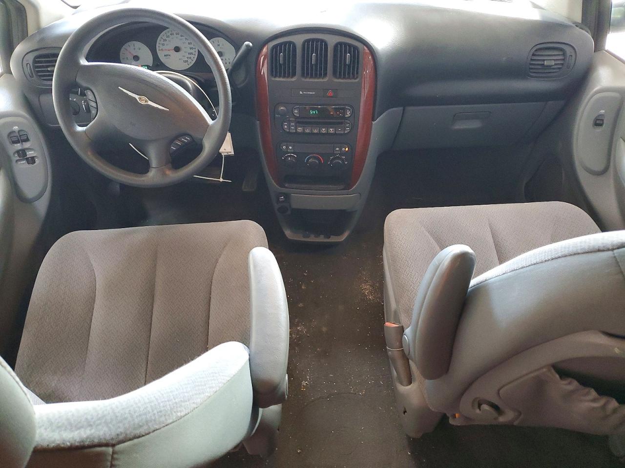 2006 Chrysler Town & Country Blue vin: 1A4GP45R56B661572
