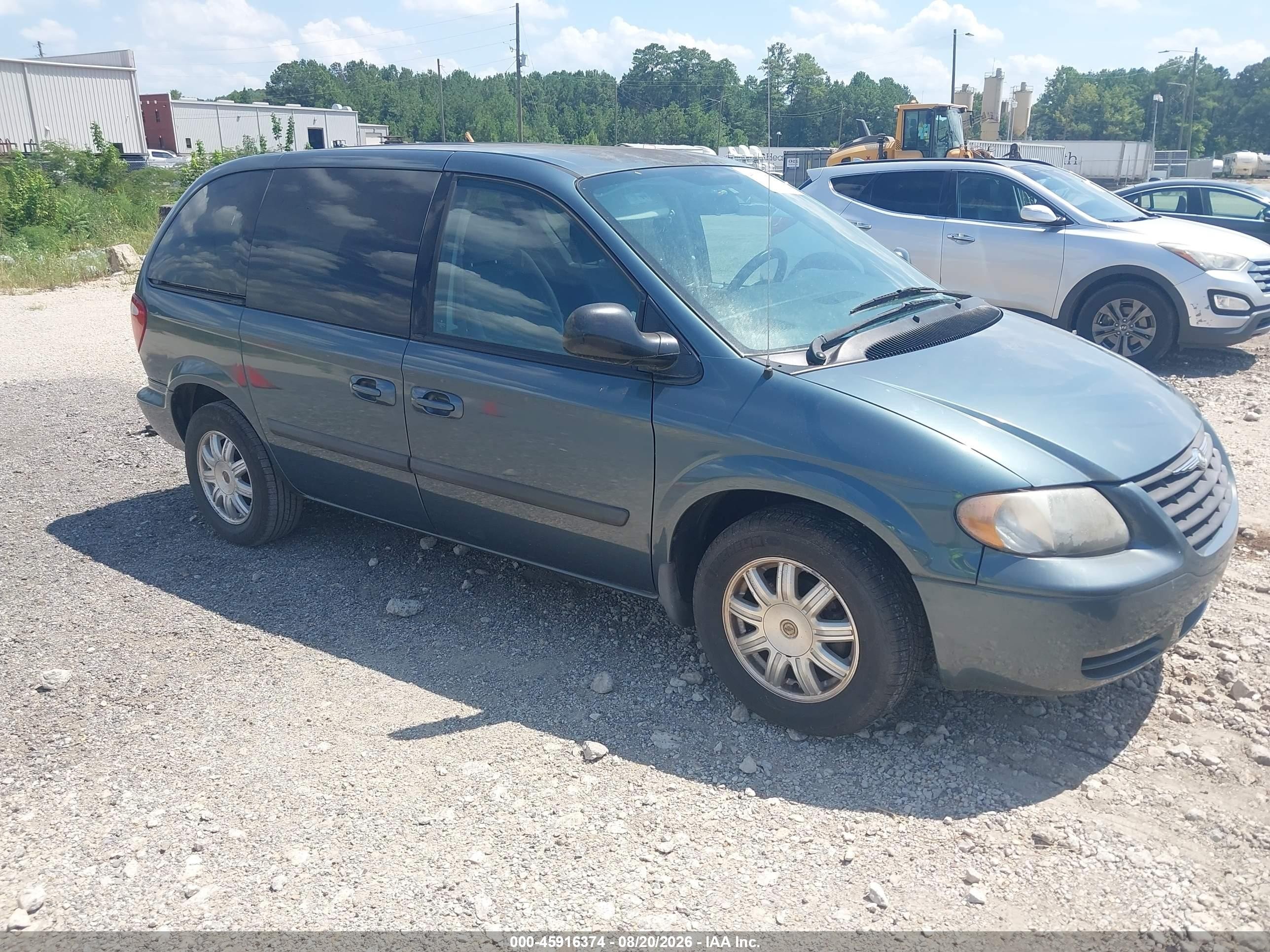 2006 Chrysler Town & Country   Green vin: 1A4GP45R76B519529