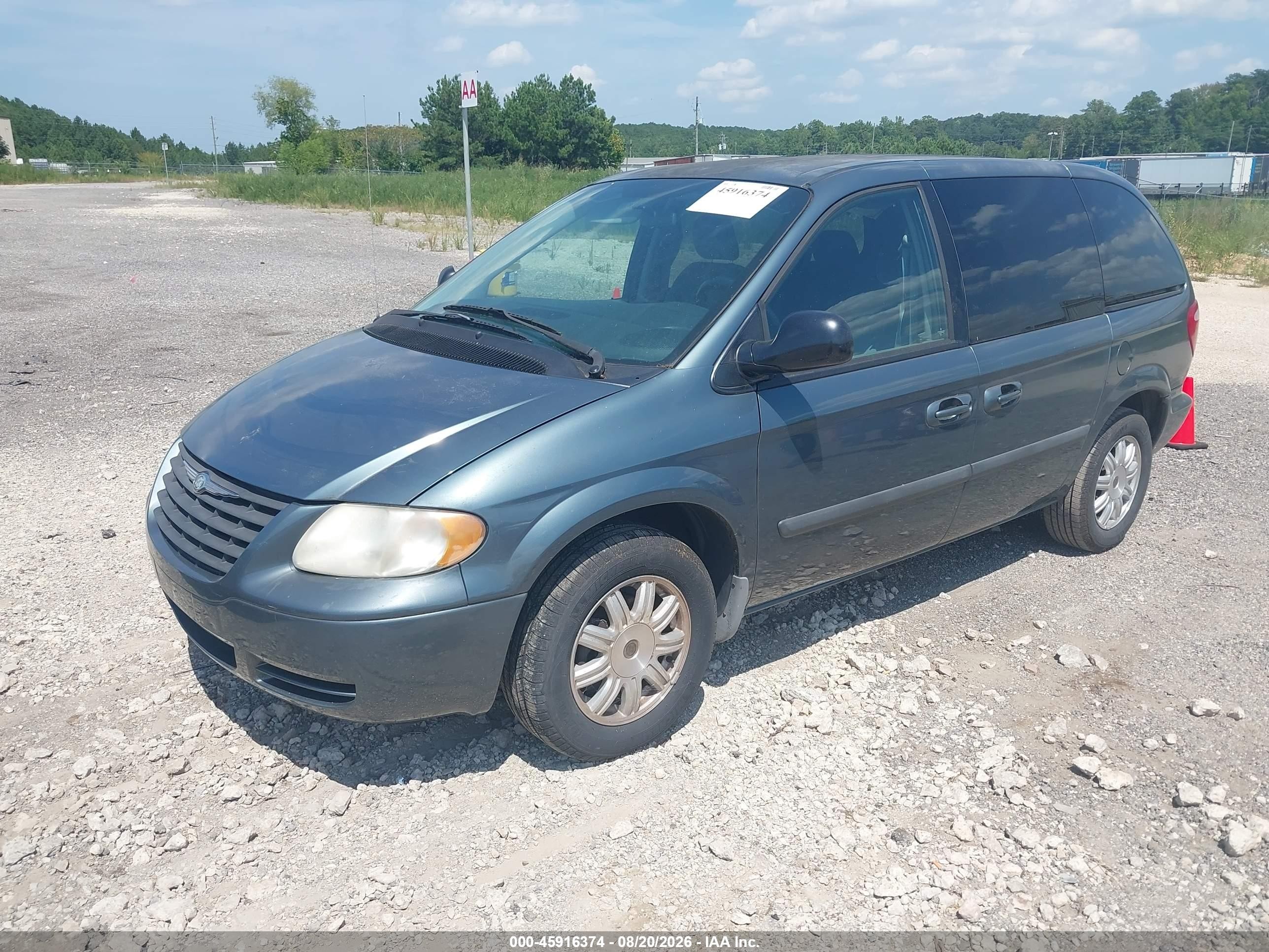 2006 Chrysler Town & Country   Green vin: 1A4GP45R76B519529
