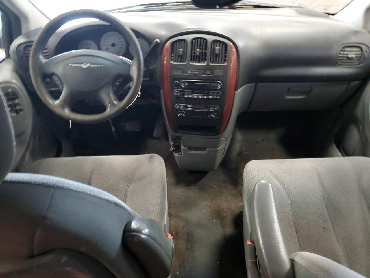 2006 Chrysler Town & Country Black vin: 1A4GP45R96B603884