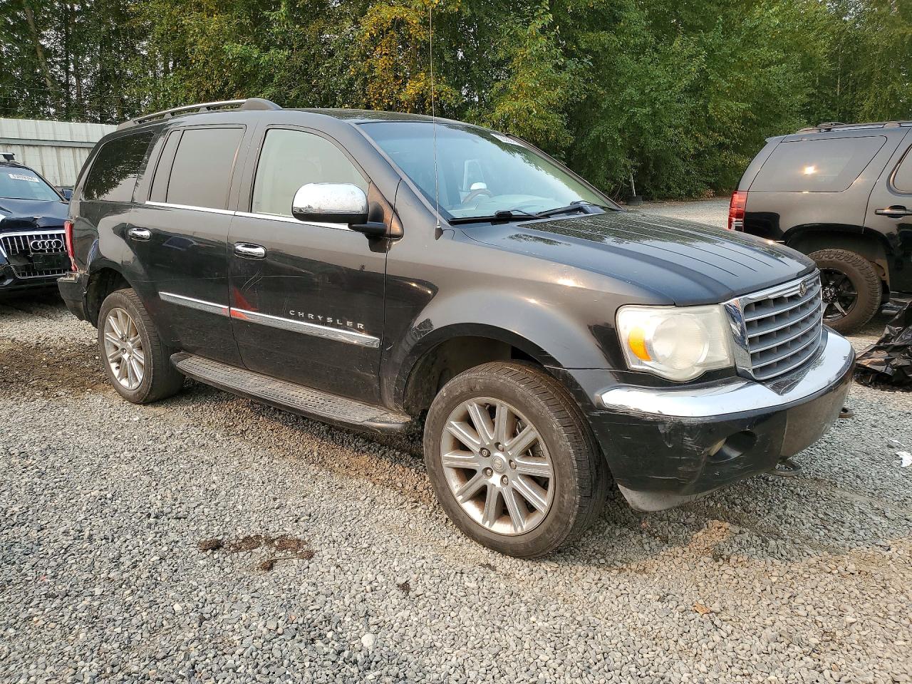 2007 Chrysler Aspen Limited Black vin: 1A8HW58217F529946