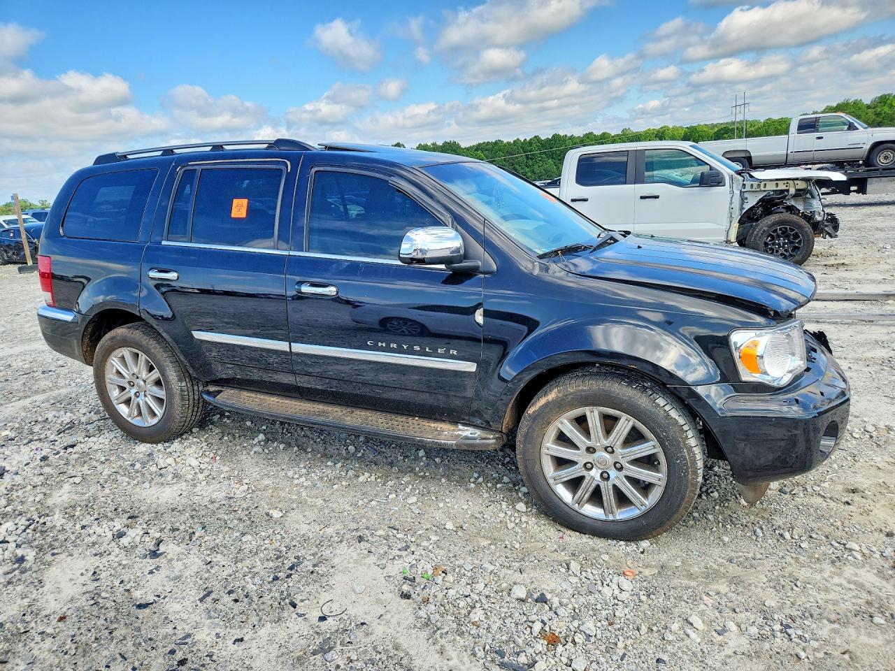 2008 Chrysler Aspen Limited Black vin: 1A8HW58218F134327