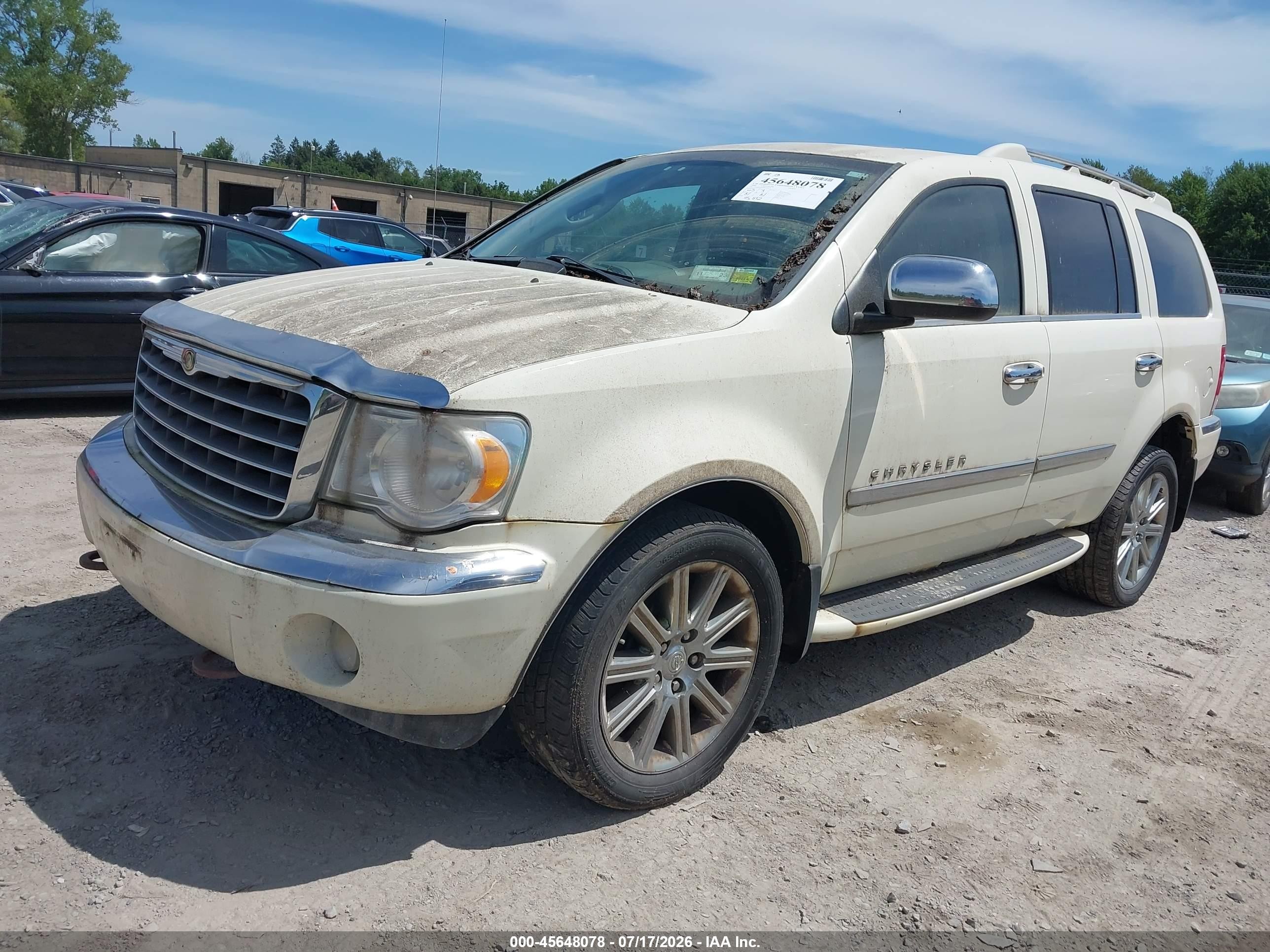 2008 Chrysler Aspen Limited White vin: 1A8HW58228F134918