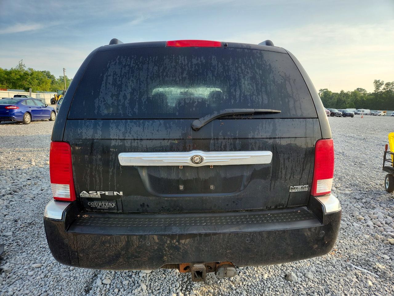 2007 Chrysler Aspen Limited Черный vin: 1A8HW58237F507706