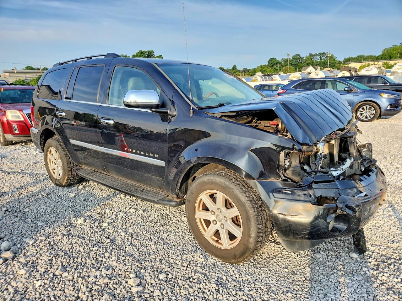 2007 Chrysler Aspen Limited Черный vin: 1A8HW58237F507706