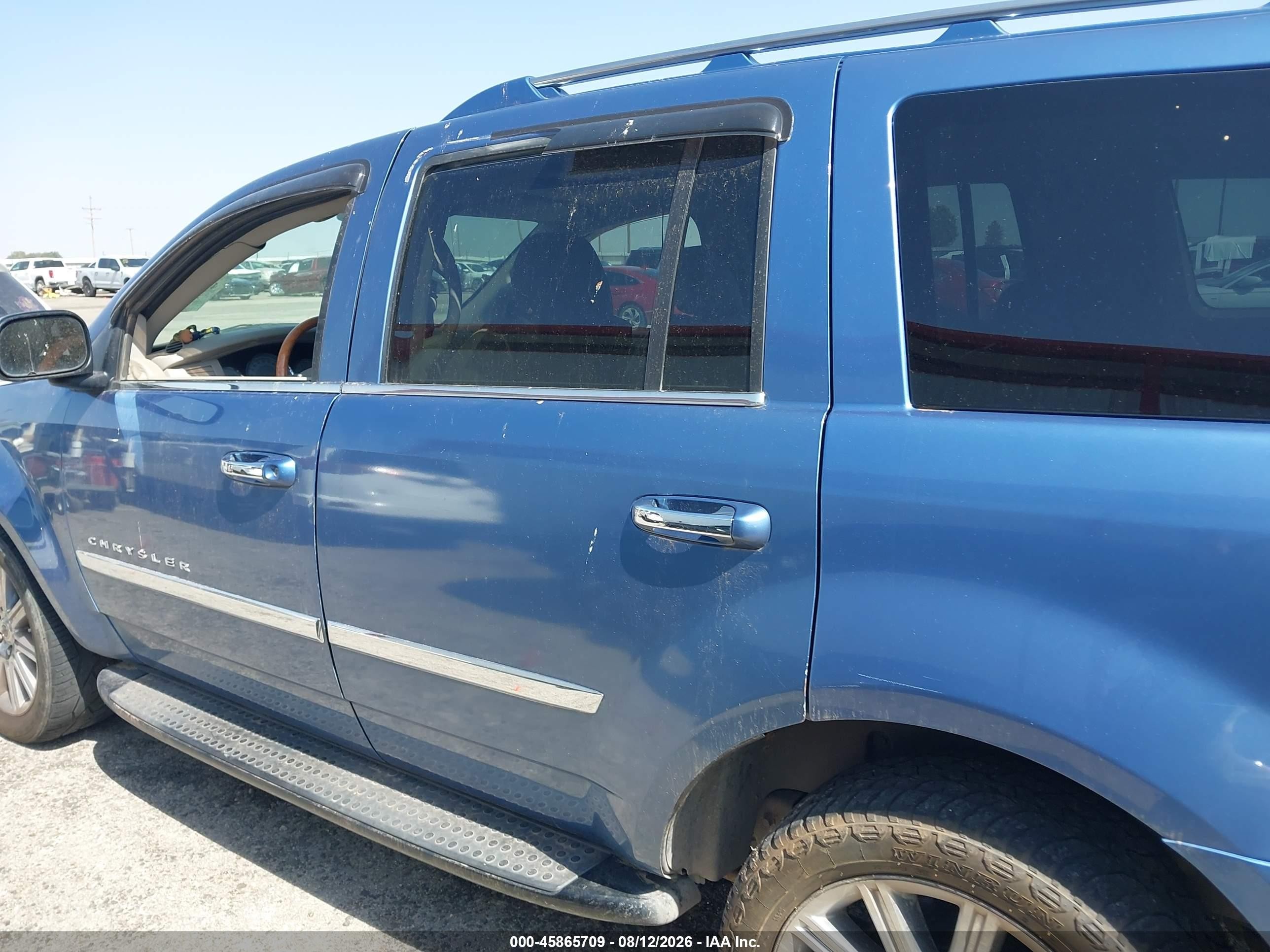2007 Chrysler Aspen Limited Blue vin: 1A8HW58247F531867