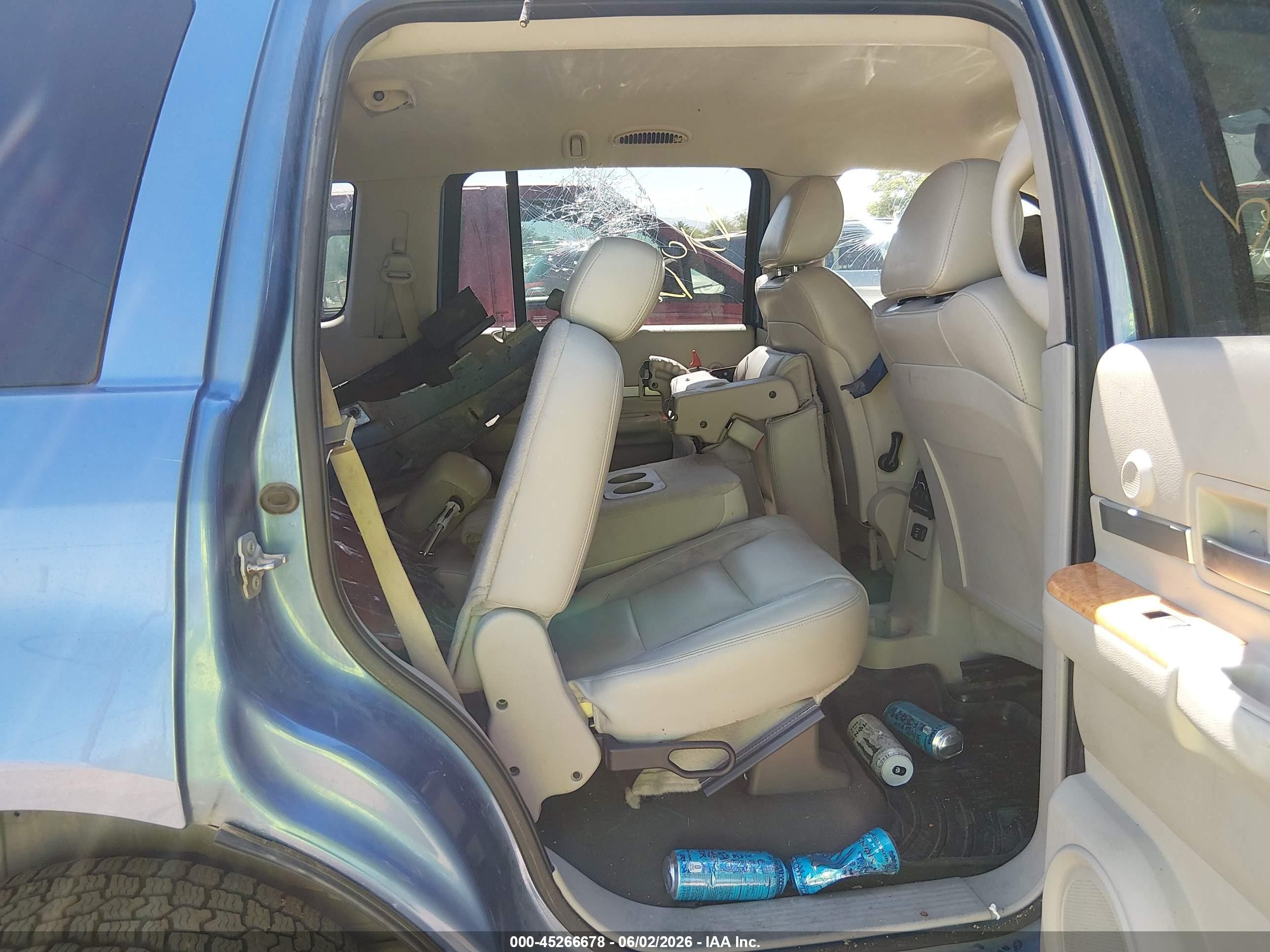 2008 Chrysler Aspen Limited Blue vin: 1A8HW58258F113366