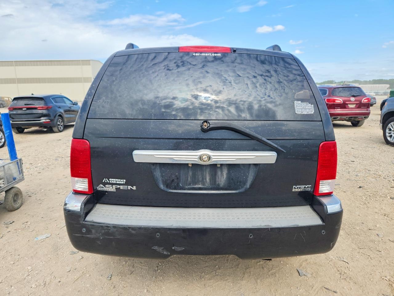2007 Chrysler Aspen Limited Черный vin: 1A8HW58277F529966