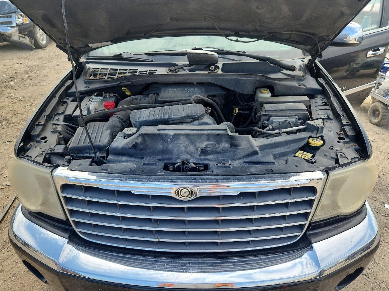 2007 Chrysler Aspen Limited Черный vin: 1A8HW58277F529966