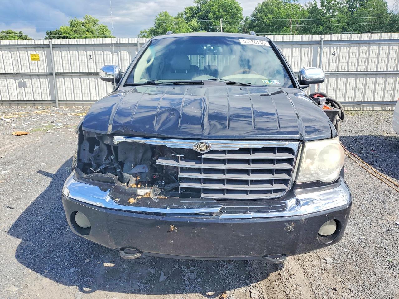 2008 Chrysler Aspen Limited Black vin: 1A8HW58278F111716