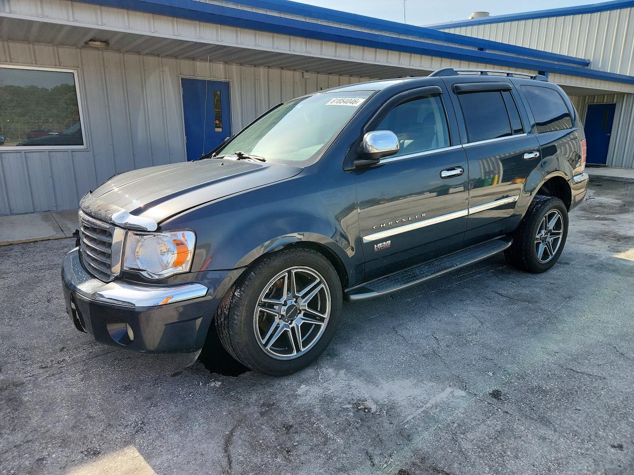 2007 Chrysler Aspen Limited Blue vin: 1A8HW58287F500945