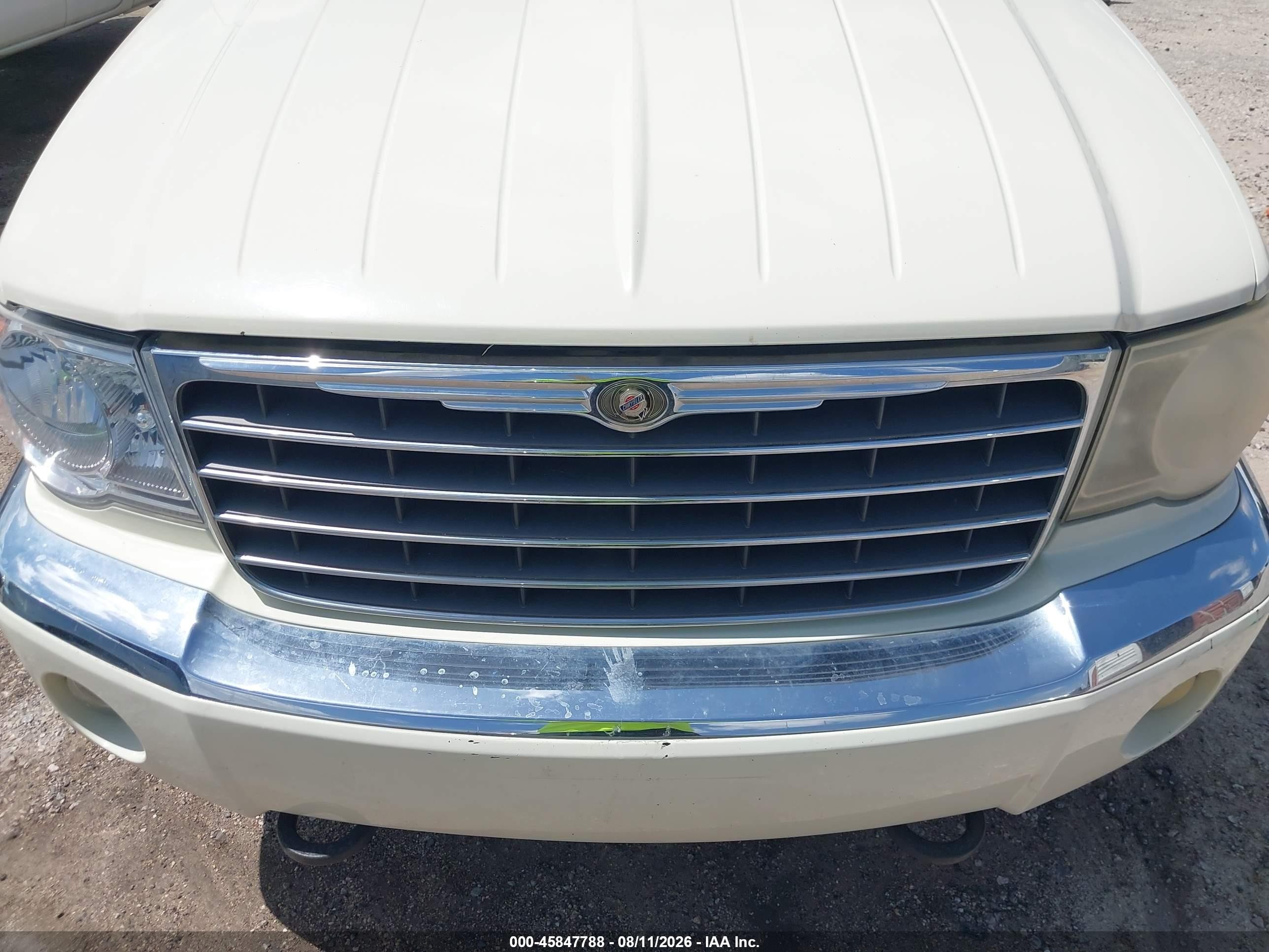 2007 Chrysler Aspen Limited White vin: 1A8HW58297F548714