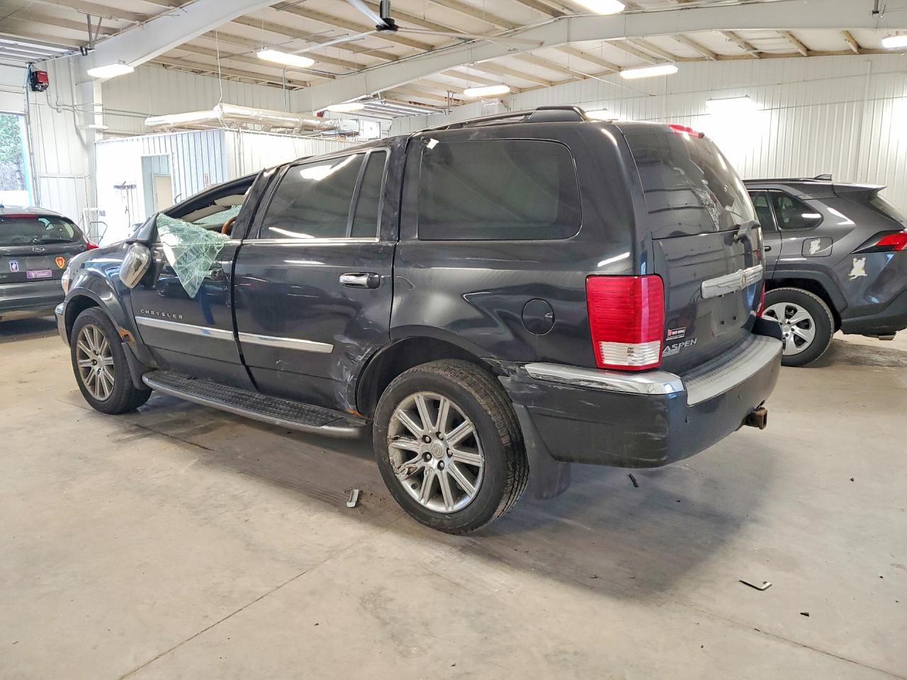 2007 Chrysler Aspen Limited Black vin: 1A8HW58297F571720