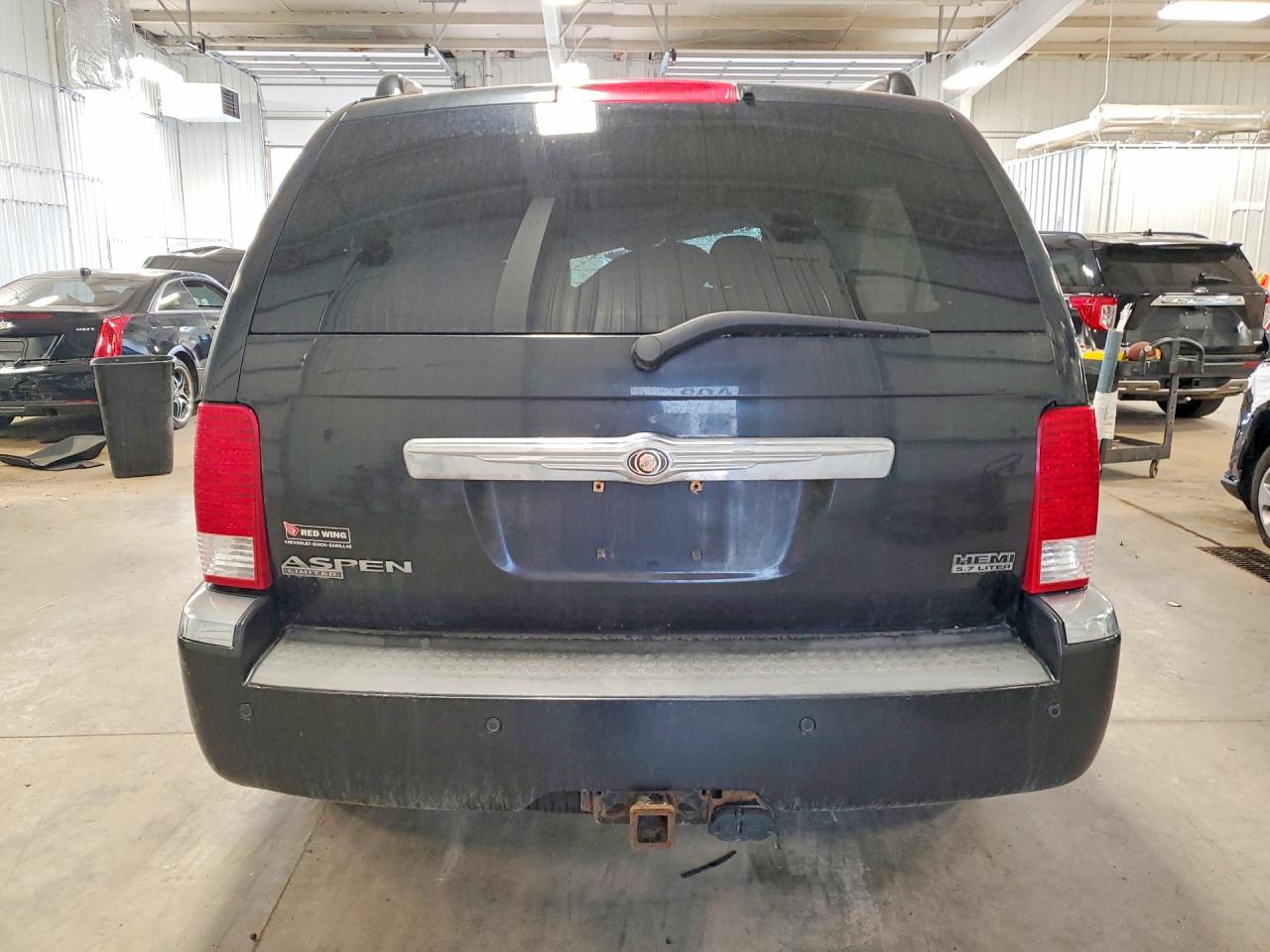 2007 Chrysler Aspen Limited Black vin: 1A8HW58297F571720