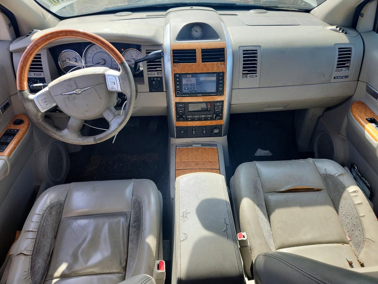 2008 Chrysler Aspen Limited White vin: 1A8HW58298F102886
