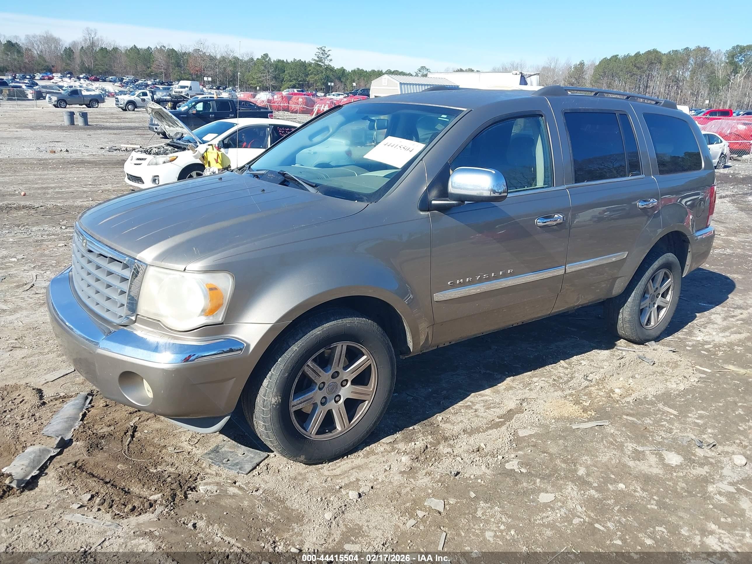 2007 Chrysler Aspen Limited Gold vin: 1A8HW58N67F556019