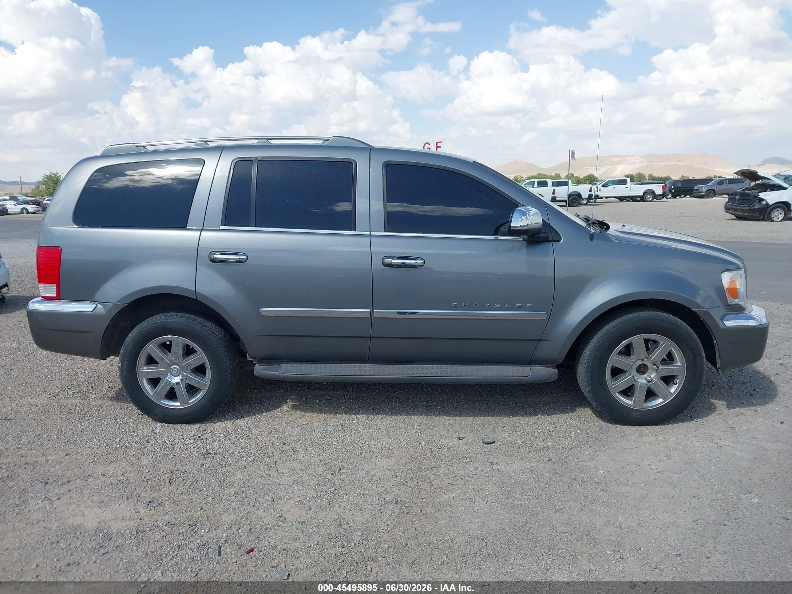 2009 Chrysler Aspen Limited Gray vin: 1A8HW58P09F713614