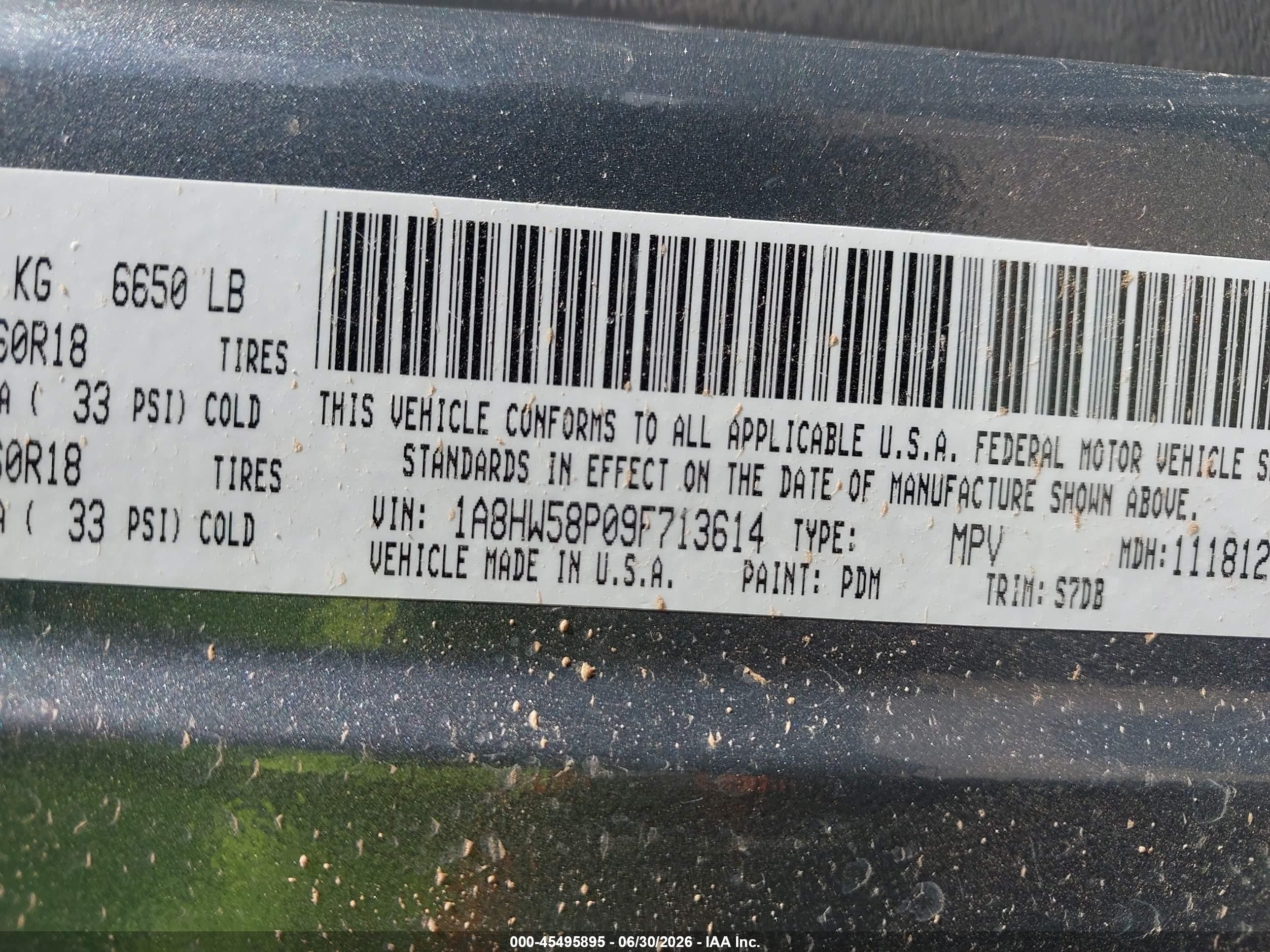 2009 Chrysler Aspen Limited Gray vin: 1A8HW58P09F713614
