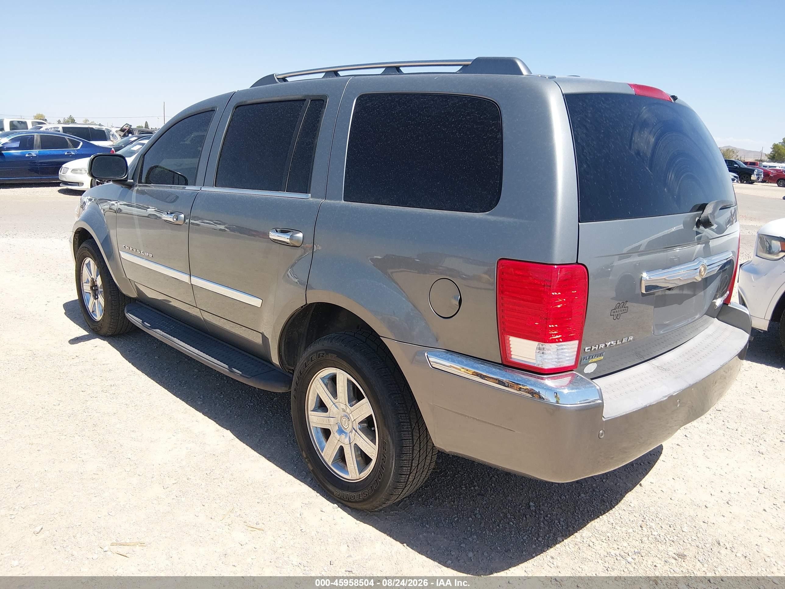 2009 Chrysler Aspen Limited Gray vin: 1A8HW58P09F713614