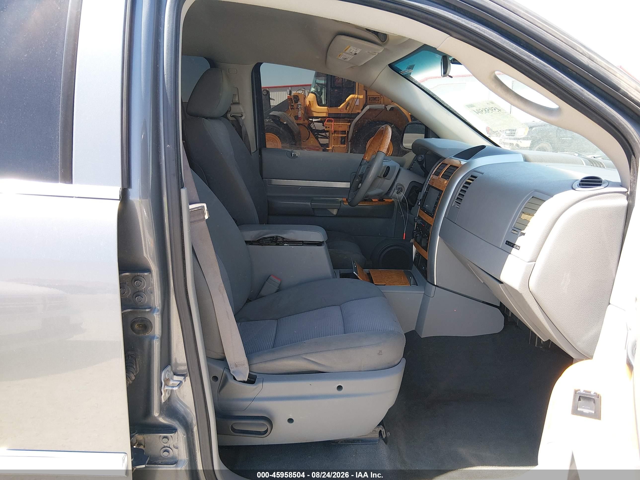 2009 Chrysler Aspen Limited Gray vin: 1A8HW58P09F713614