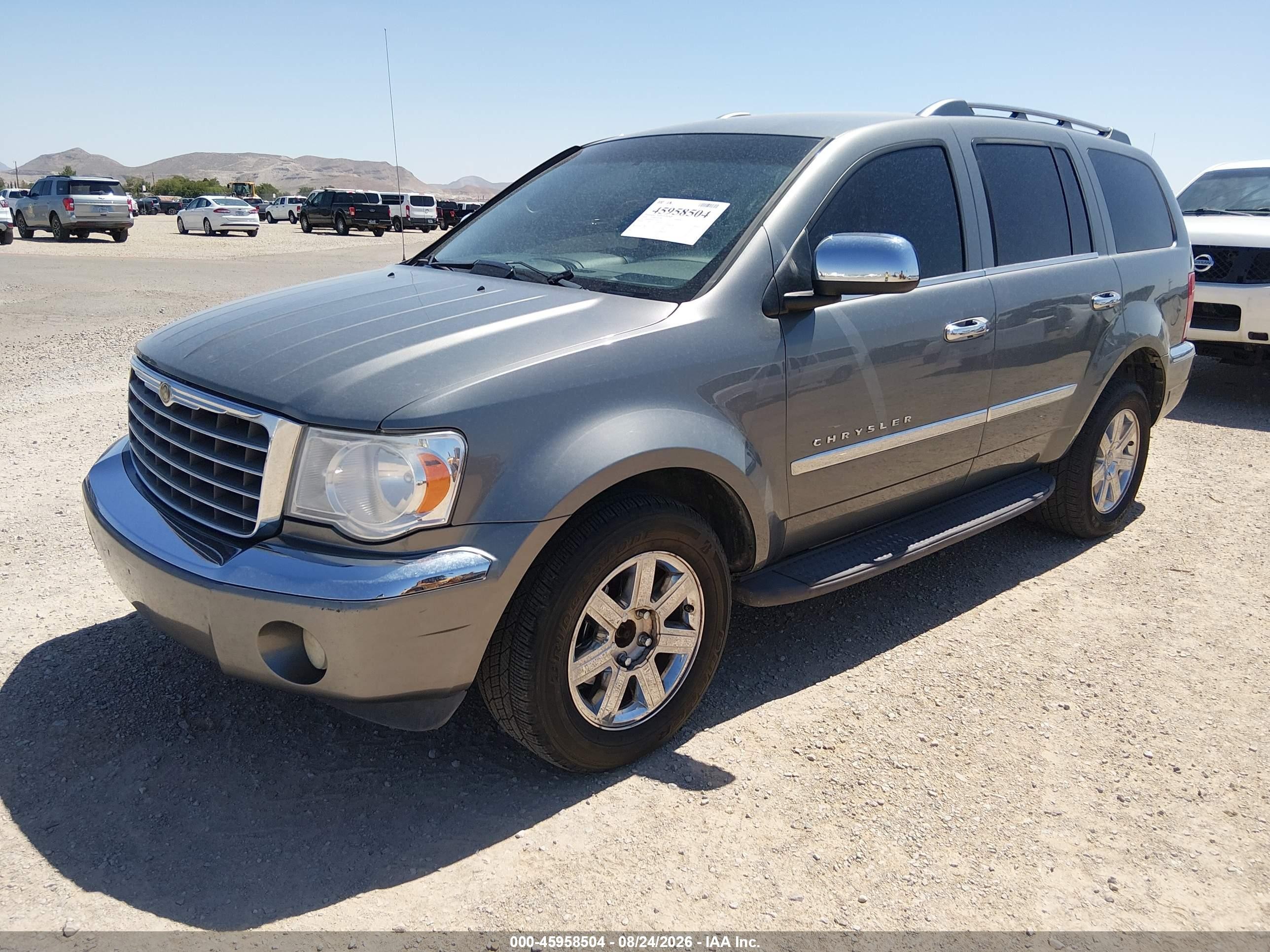 2009 Chrysler Aspen Limited Gray vin: 1A8HW58P09F713614