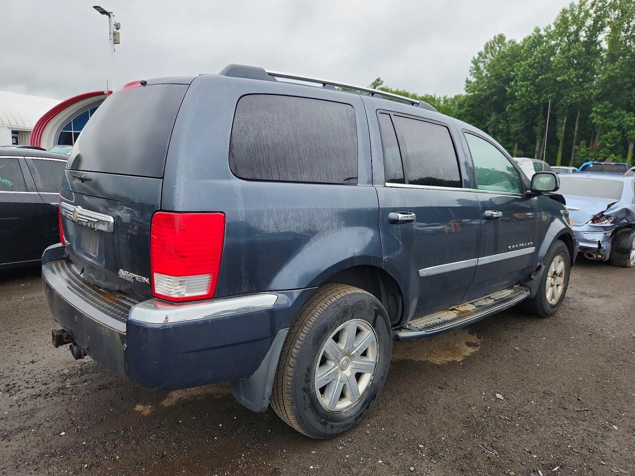 2009 Chrysler Aspen Limited Blue vin: 1A8HW58P49F700526