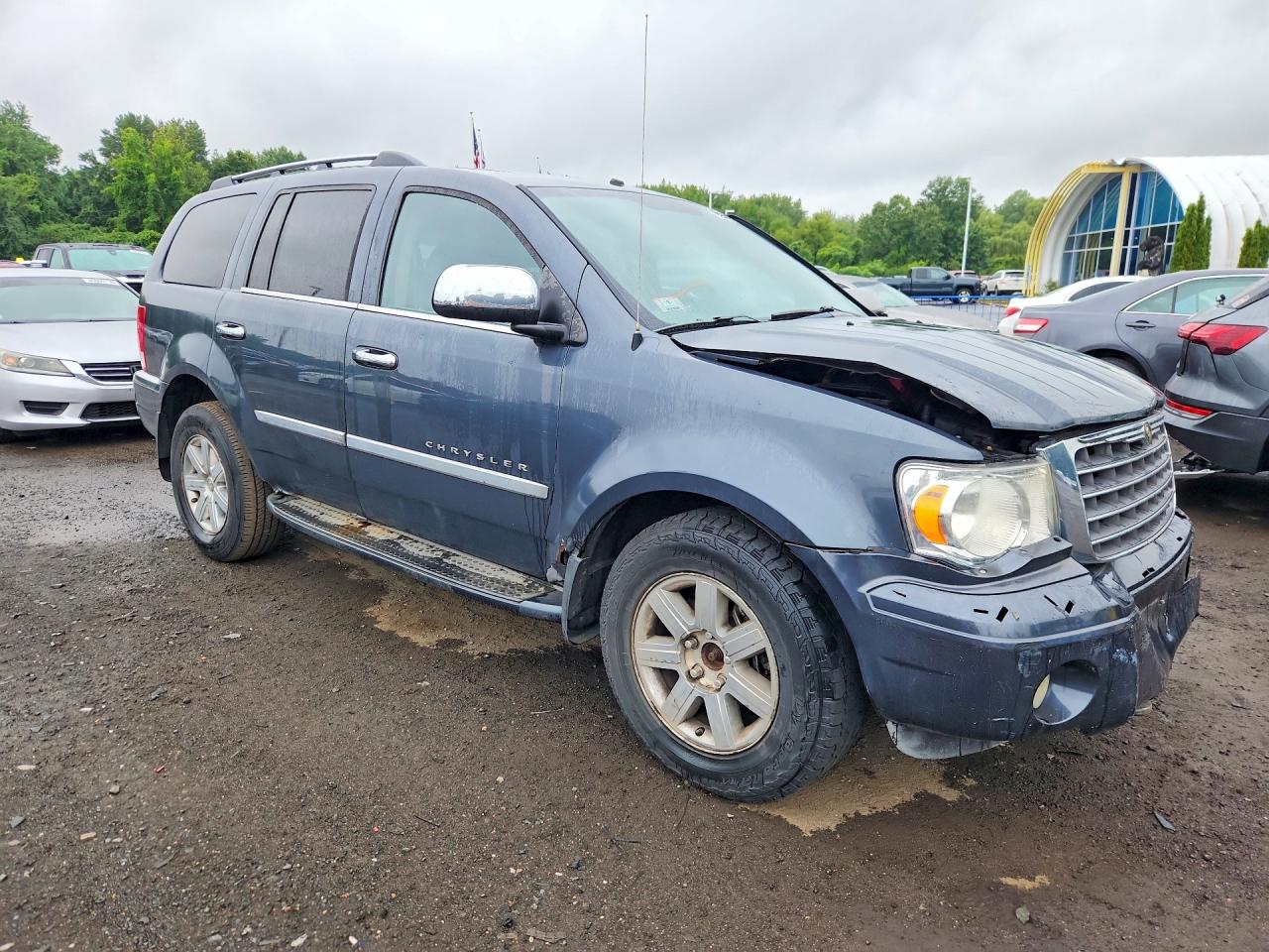 2009 Chrysler Aspen Limited Blue vin: 1A8HW58P49F700526