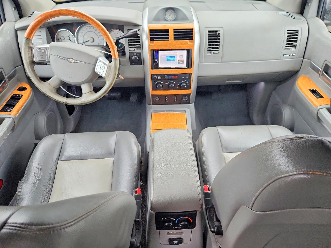 2009 Chrysler Aspen Limited Blue vin: 1A8HW58P49F700526