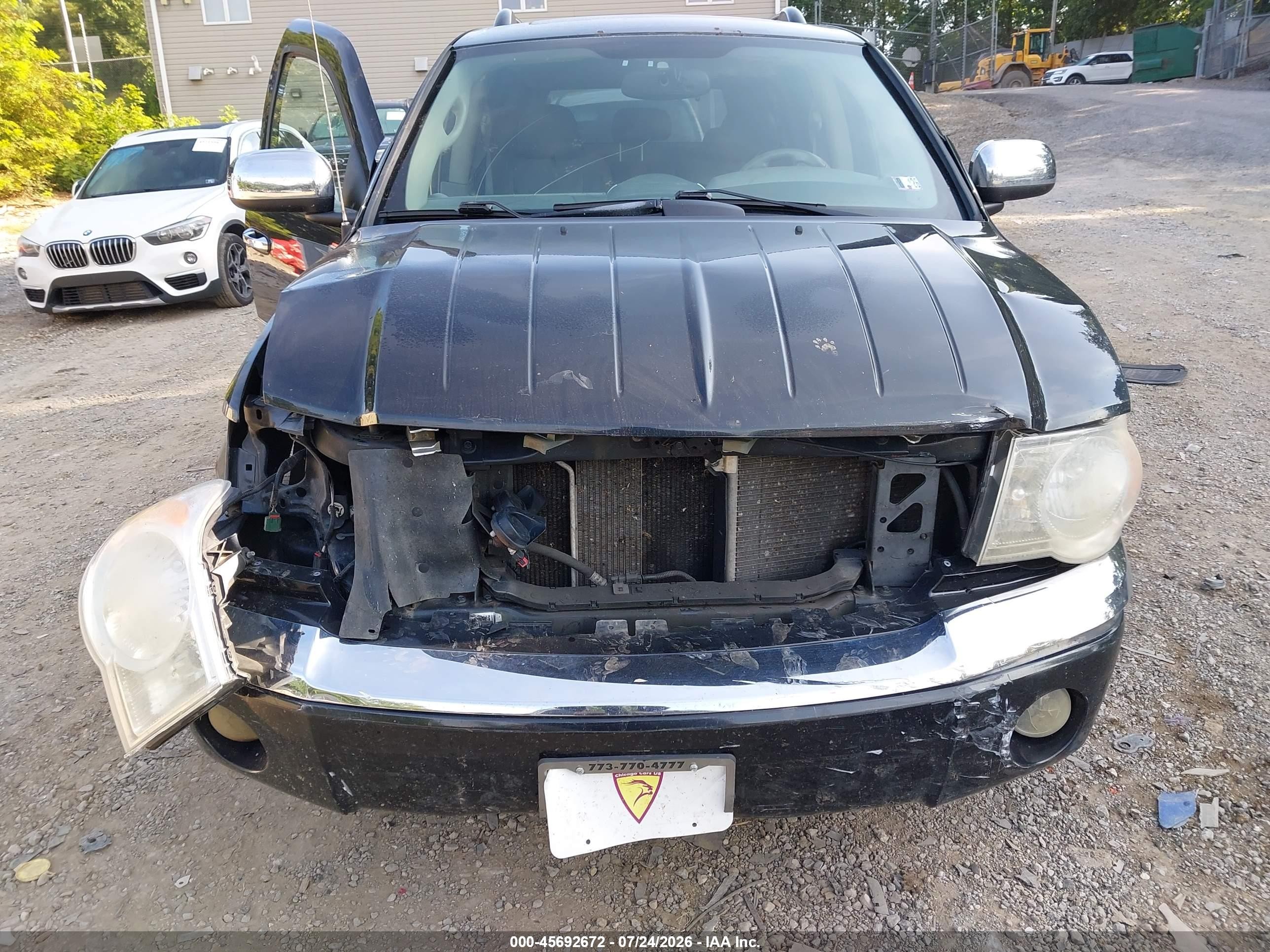 2007 Chrysler Aspen Limited Черный vin: 1A8HW58P97F509102