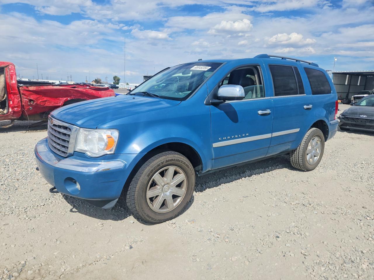 2009 Chrysler Aspen Limited Blue vin: 1A8HW58T49F715976