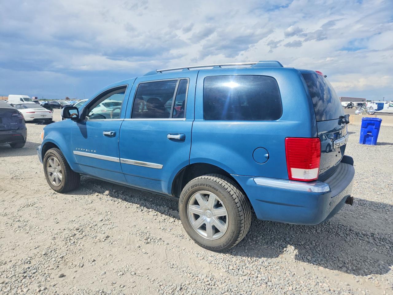 2009 Chrysler Aspen Limited Blue vin: 1A8HW58T49F715976