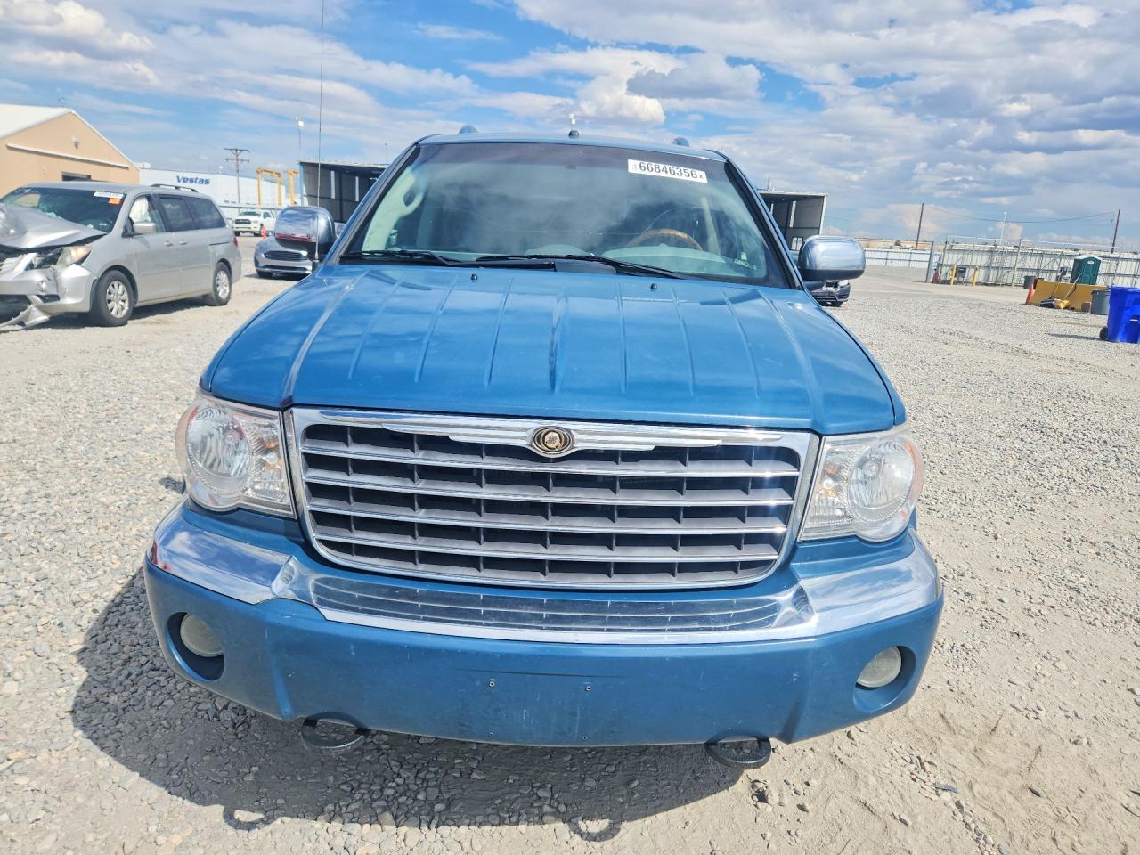2009 Chrysler Aspen Limited Blue vin: 1A8HW58T49F715976