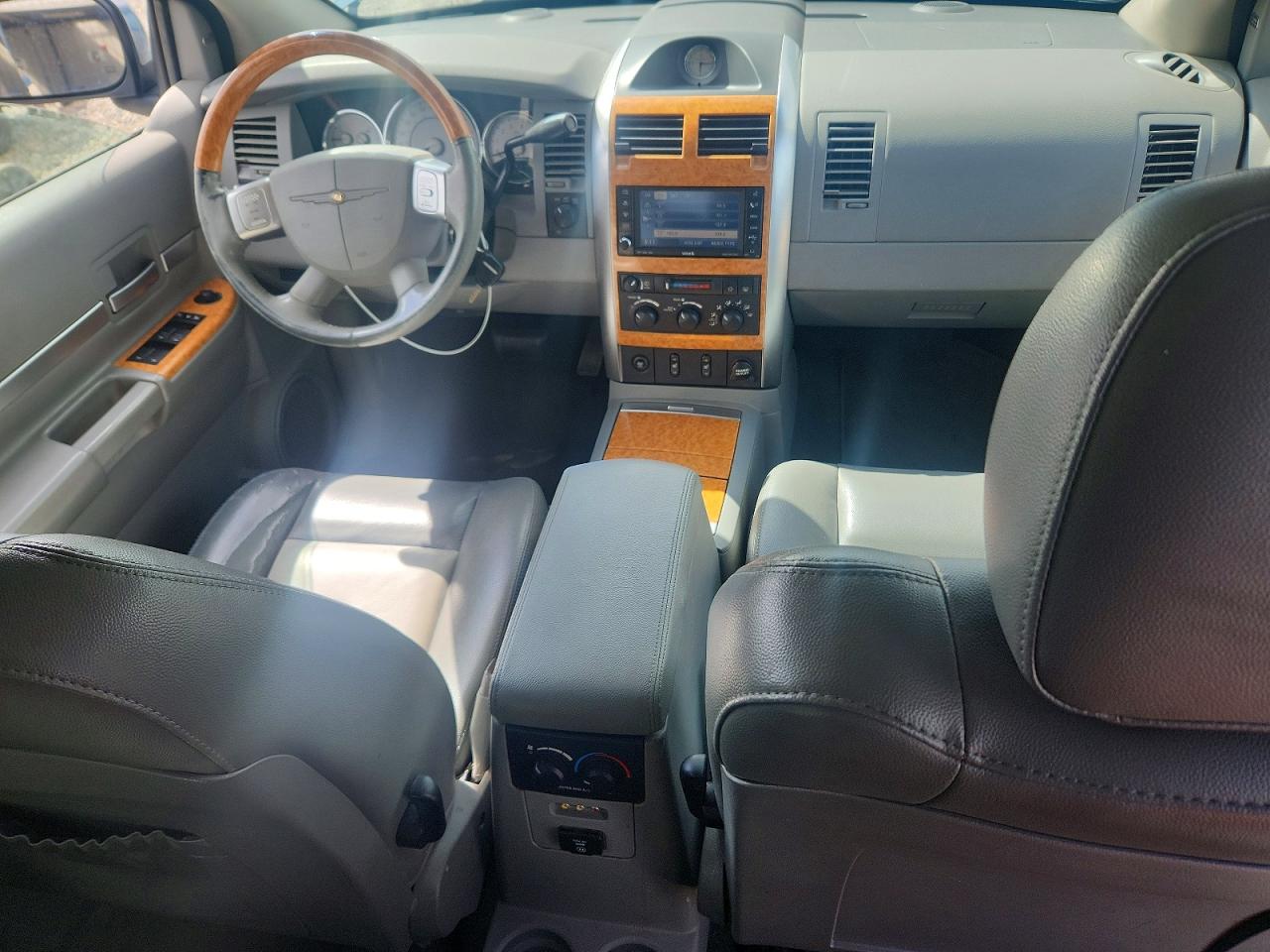 2009 Chrysler Aspen Limited Blue vin: 1A8HW58T49F715976