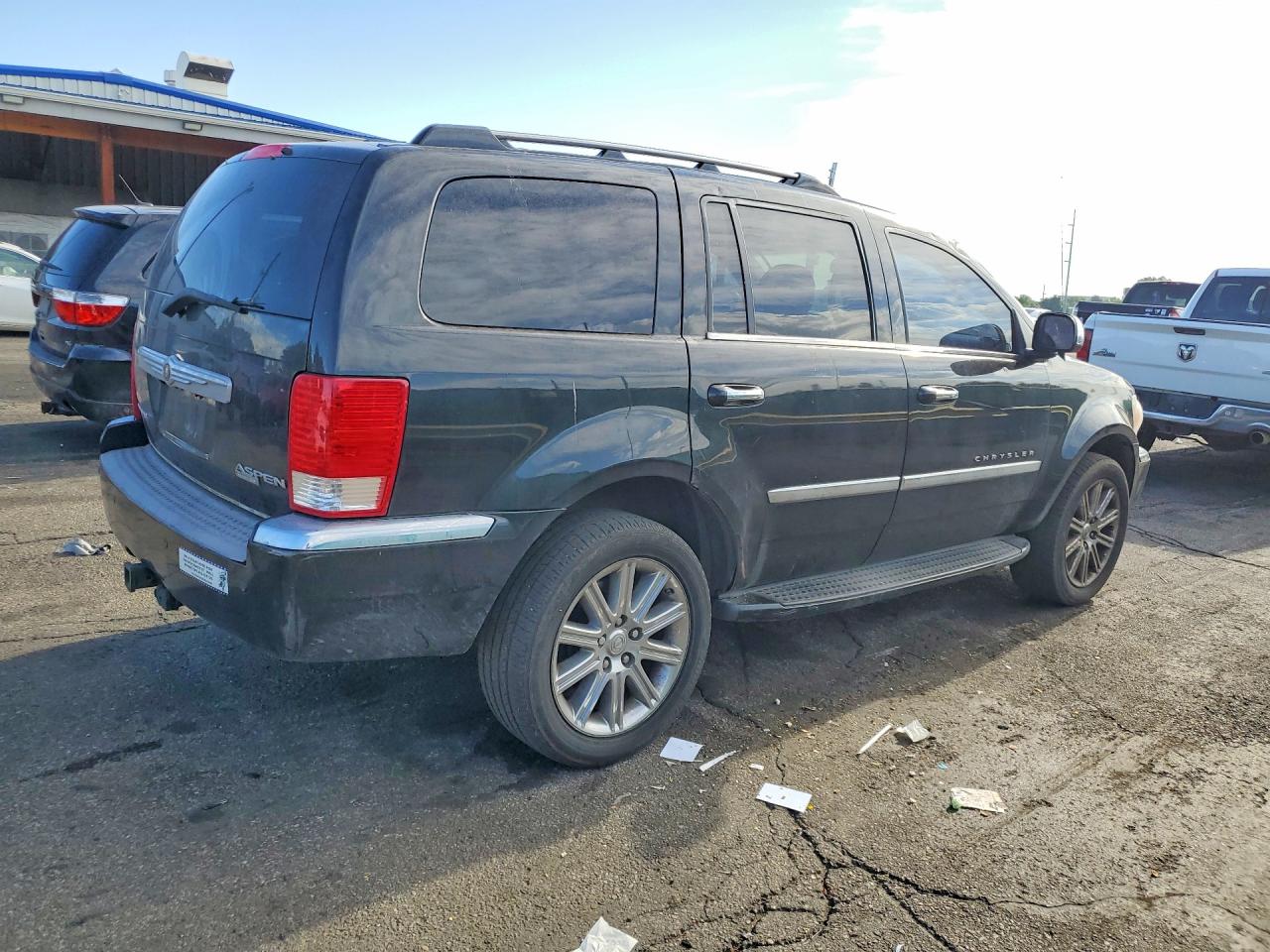 2009 Chrysler Aspen Limited Black vin: 1A8HW58T99F710661