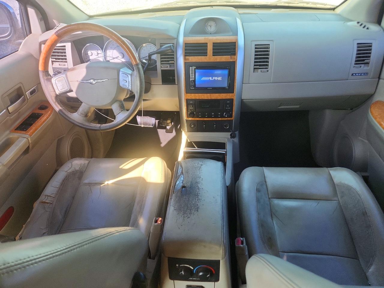 2007 Chrysler Aspen Limited Gray vin: 1A8HX58227F554383