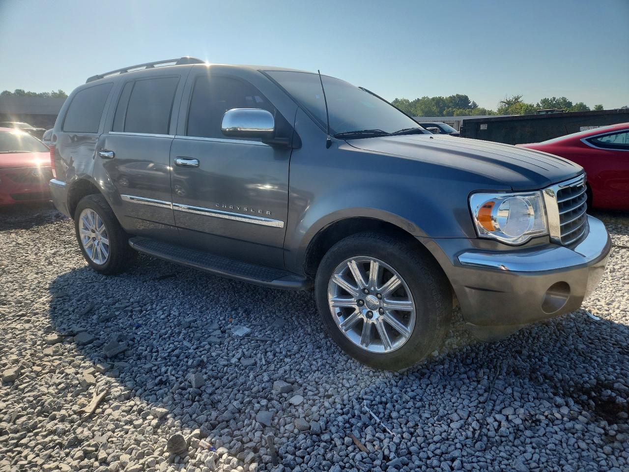 2007 Chrysler Aspen Limited Gray vin: 1A8HX58227F554383