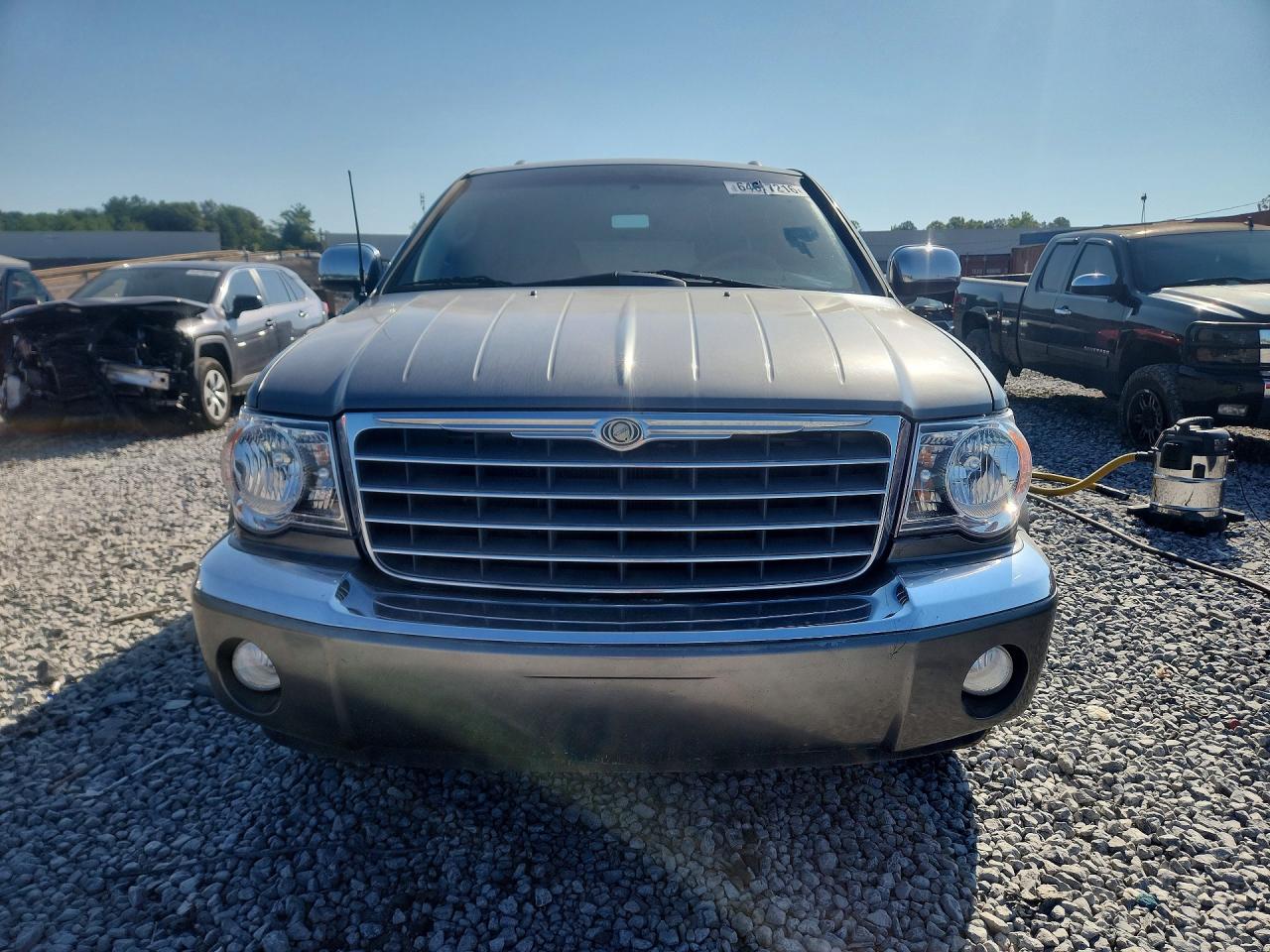 2007 Chrysler Aspen Limited Gray vin: 1A8HX58227F554383
