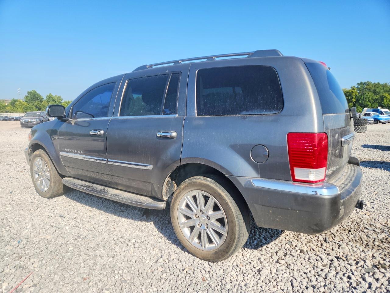 2007 Chrysler Aspen Limited Gray vin: 1A8HX58227F554383