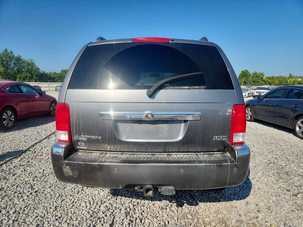 2007 Chrysler Aspen Limited Gray vin: 1A8HX58227F554383