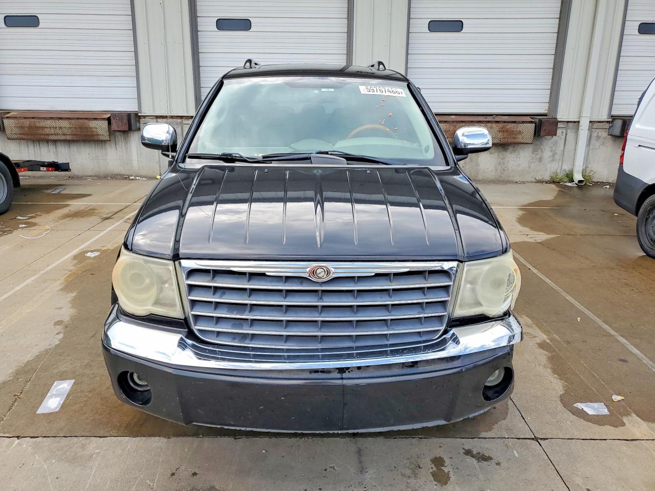 2007 Chrysler Aspen Limited Black vin: 1A8HX58227F575699