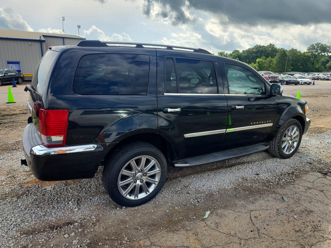 2007 Chrysler Aspen Limited Black vin: 1A8HX58237F584332