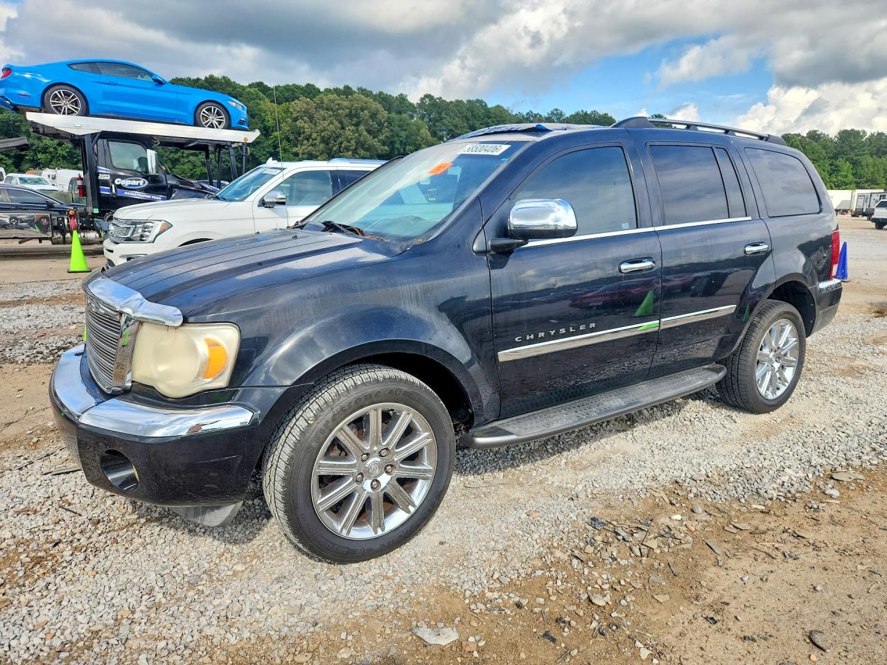 2007 Chrysler Aspen Limited Черный vin: 1A8HX58237F584332