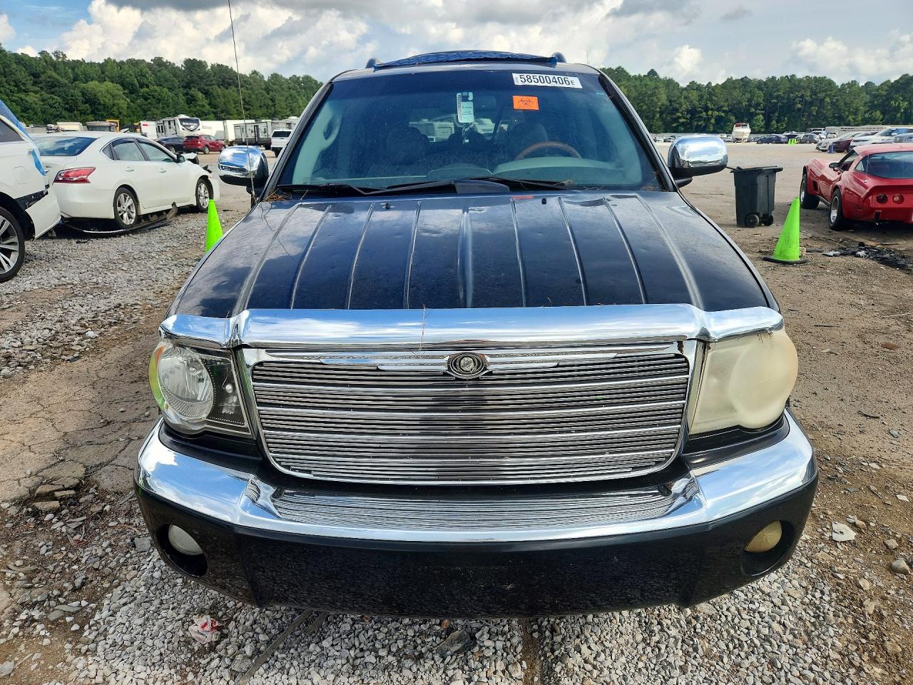 2007 Chrysler Aspen Limited Black vin: 1A8HX58237F584332