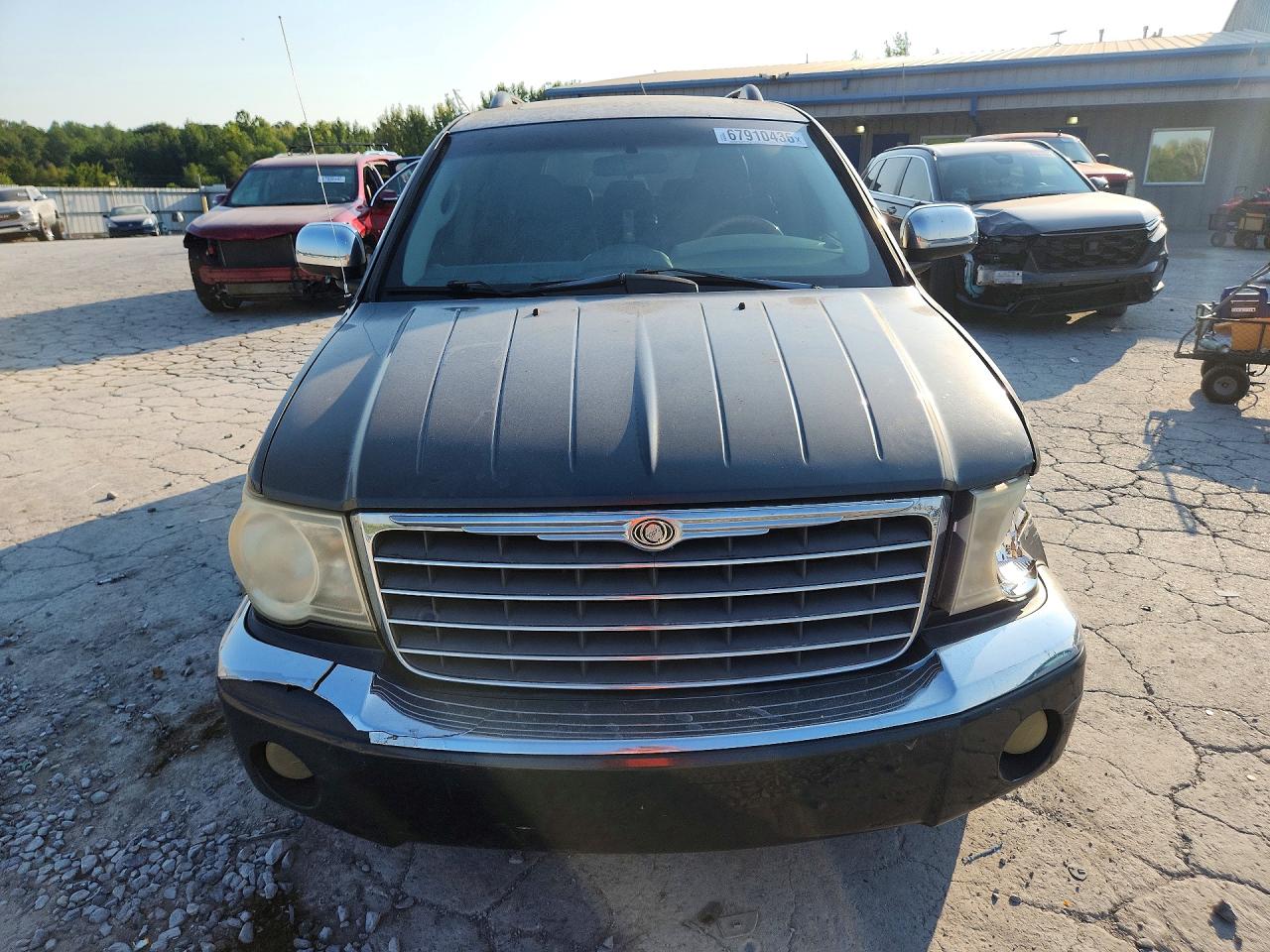 2007 Chrysler Aspen Limited Blue vin: 1A8HX58277F526644