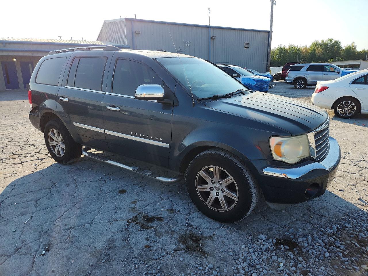 2007 Chrysler Aspen Limited Blue vin: 1A8HX58277F526644