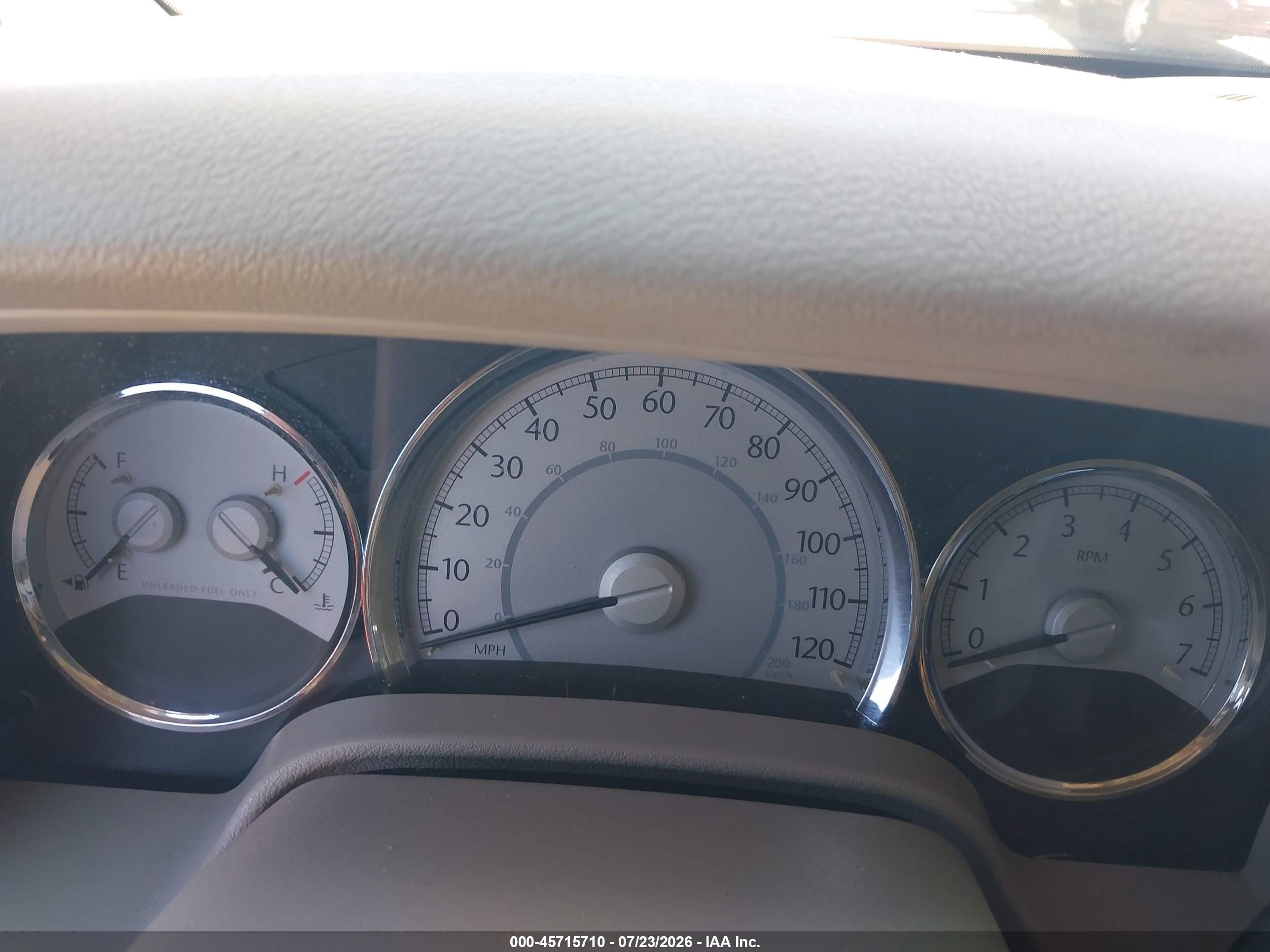 2007 Chrysler Aspen Limited Синий vin: 1A8HX58297F515824