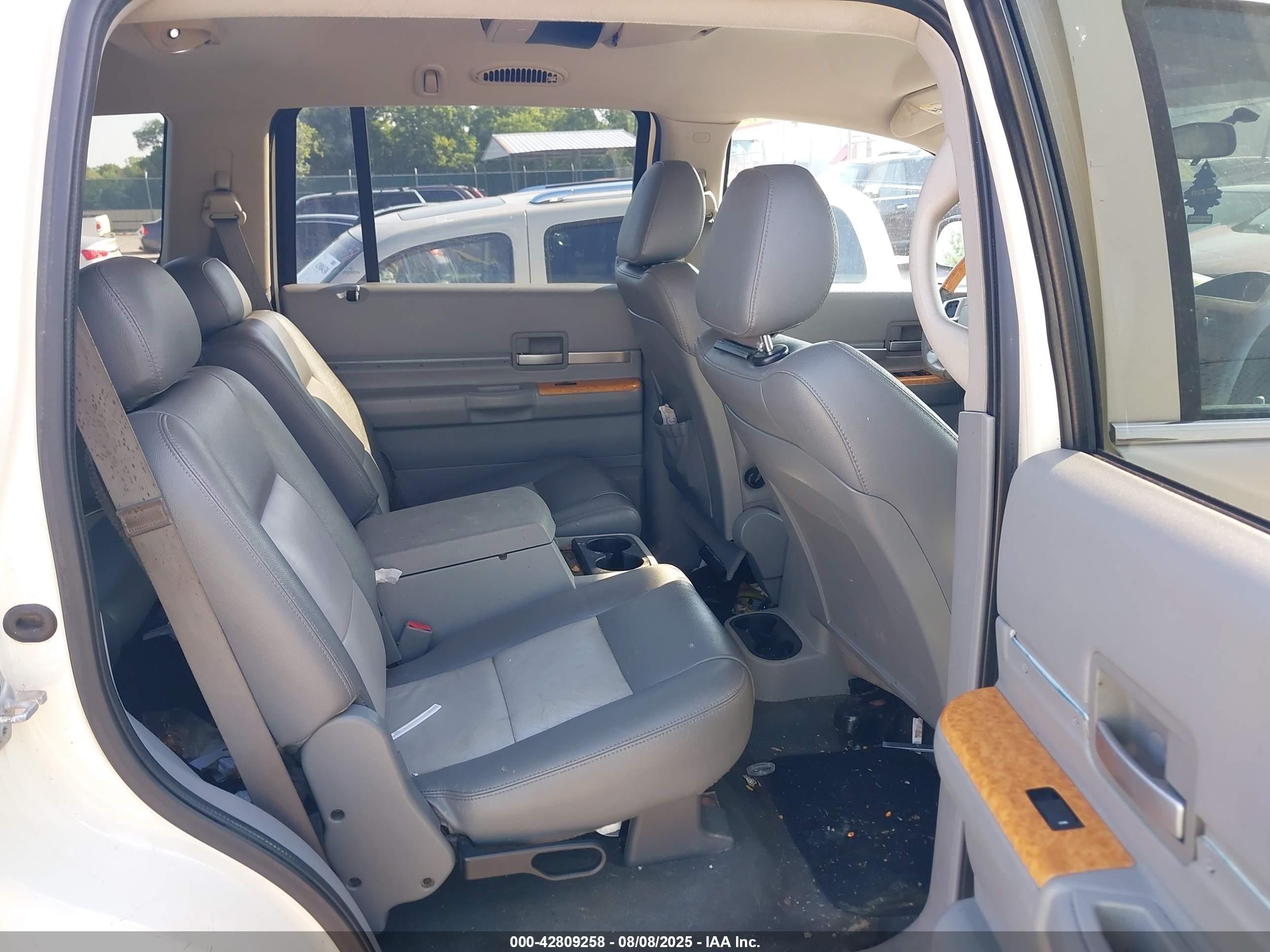 2007 Chrysler Aspen Limited White vin: 1A8HX58297F525432