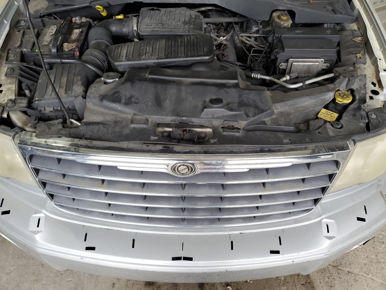 2007 Chrysler Aspen Limited Silver vin: 1A8HX58N37F575771